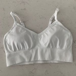 White Lululemon Sports Bra